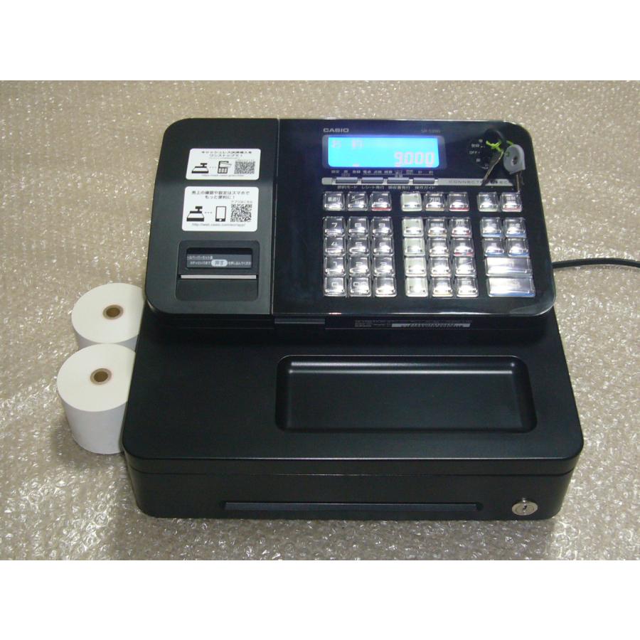 動作確認済 SR-S200-EX 10部門 カシオレジスター 軽減税率対応レジ