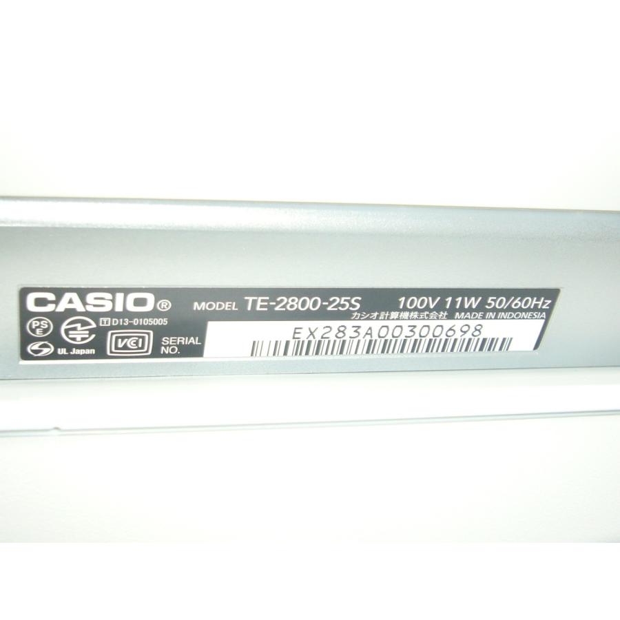CASIO 動作確認済 TE-2800-25S 25部門 カシオ レジスター 軽減 CASIO 動作確認済 TE-2800-25S 25部門 カシオ レジスター 軽減