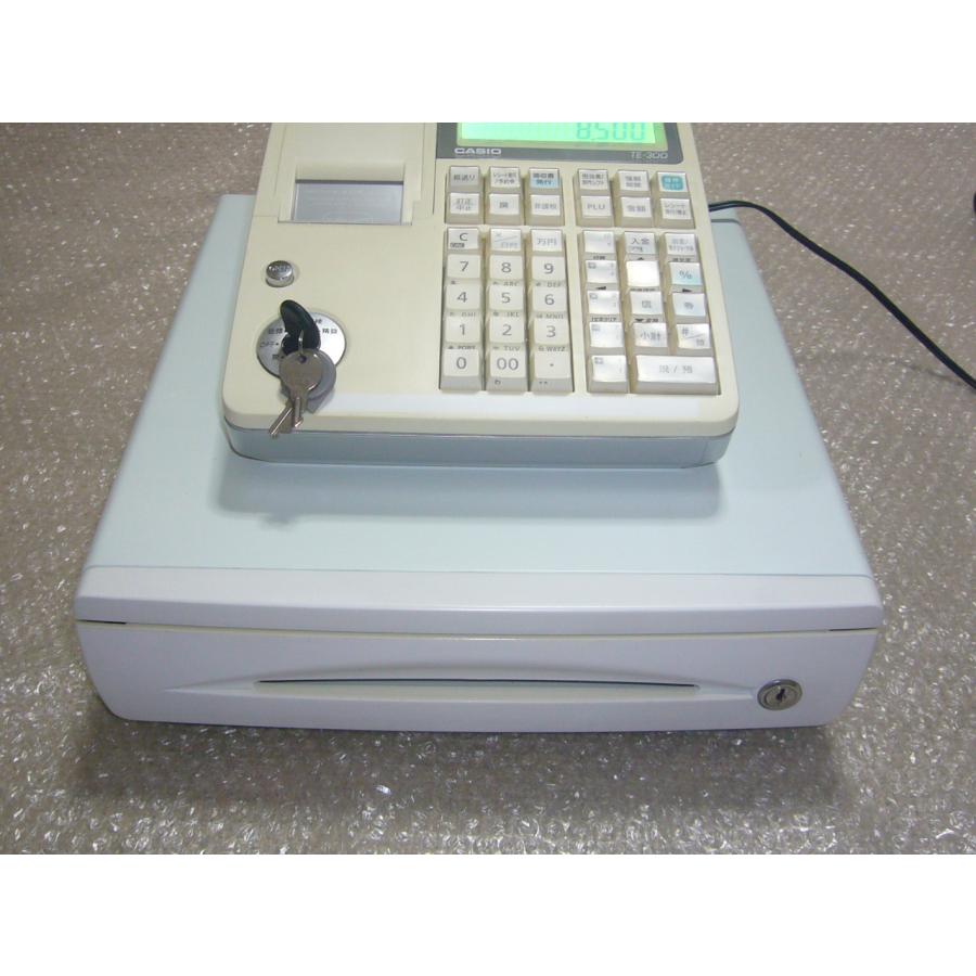 動作確認済 TE-300 10部門 カシオ レジスター 軽減税率対応レジ : 大