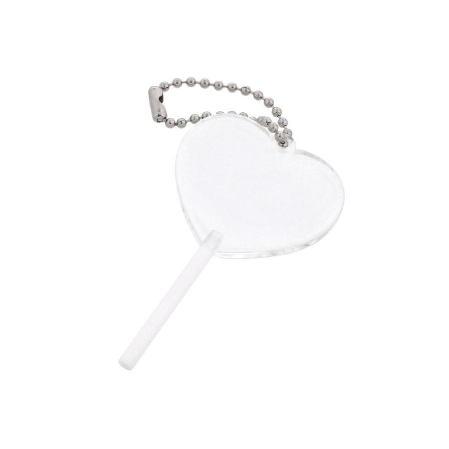 アクリルチャーム 厚口 ハートキャンディアクキー アクリルアイス