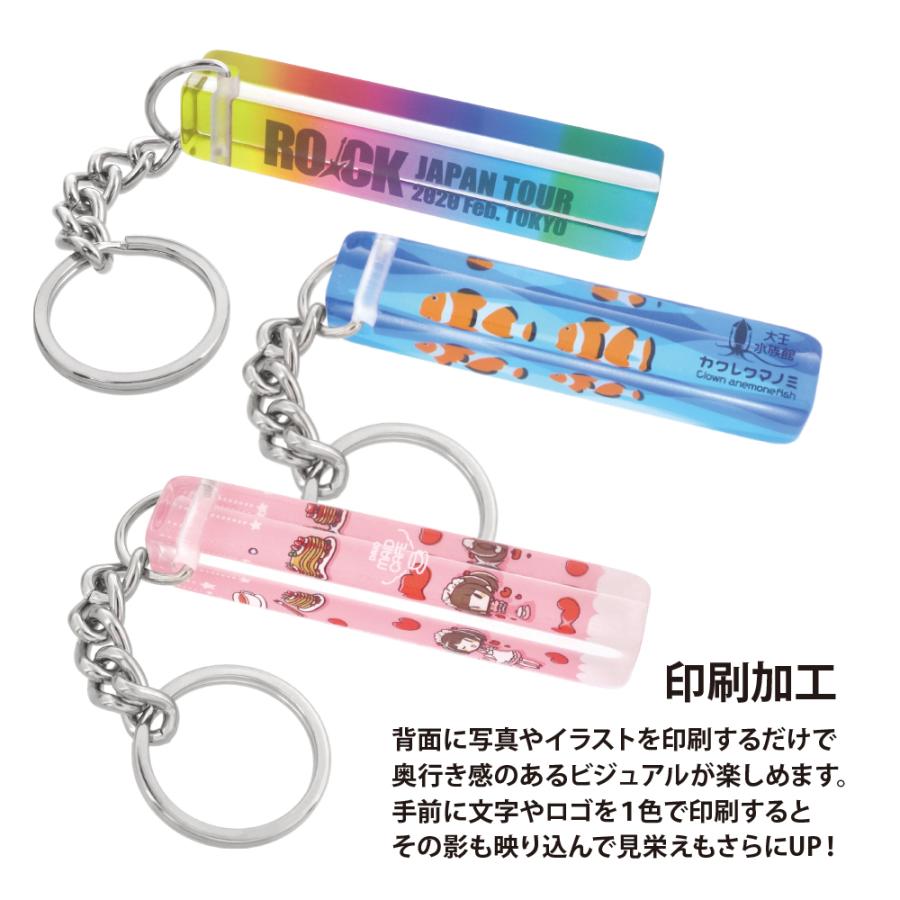 大王製作所 アクリルチャーム ハート型 キーホルダー 厚口 ハート