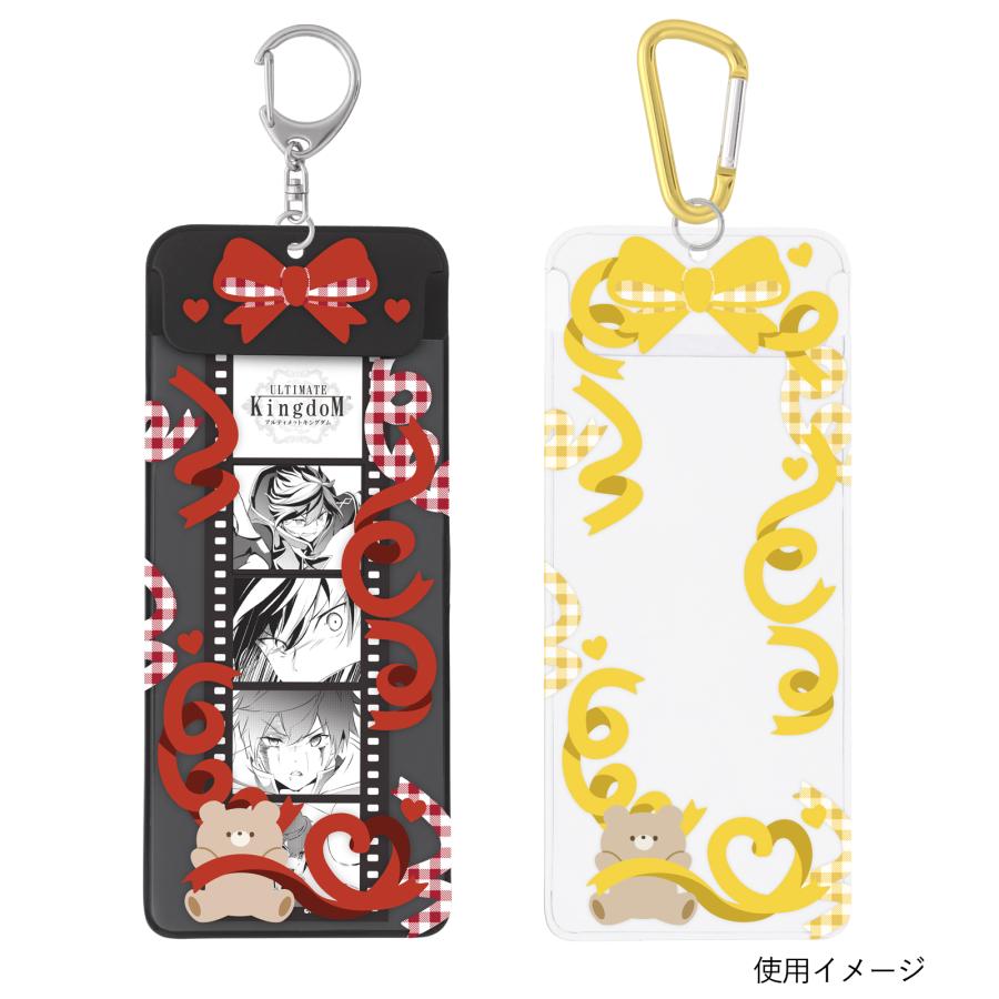 フォトカードホルダー 4コマフォトキーホルダー用 4カット