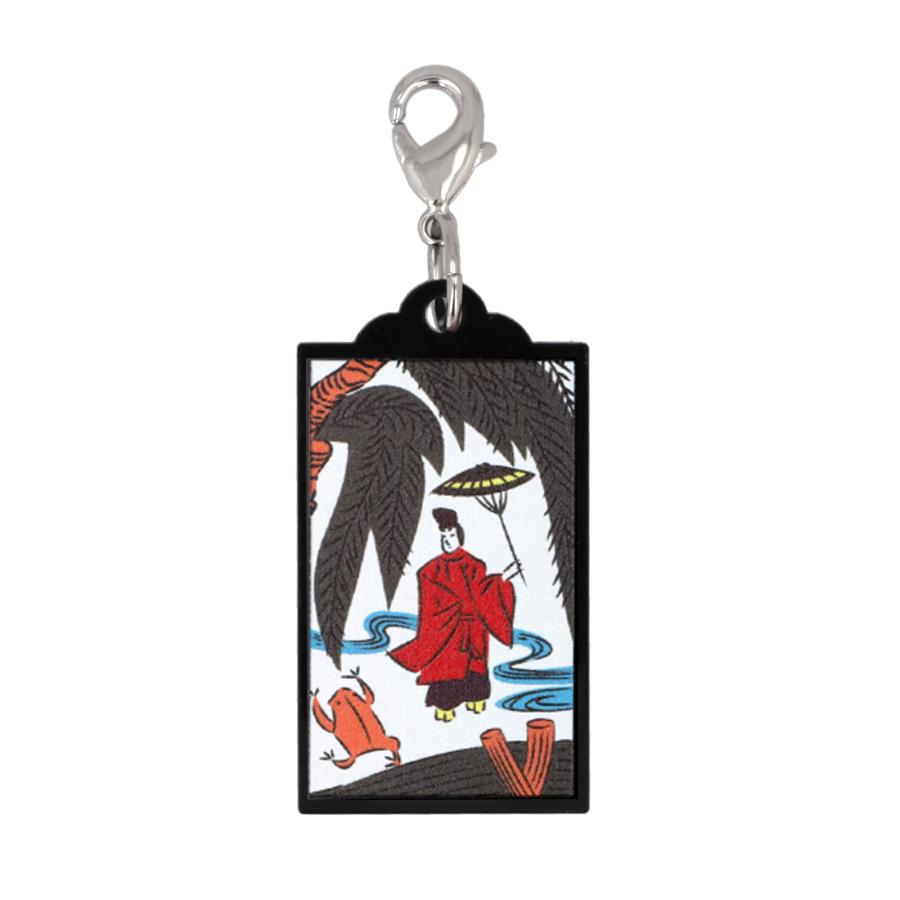 花札 アクリルチャーム 和柄 キーホルダー ストラップ 推し活グッズ