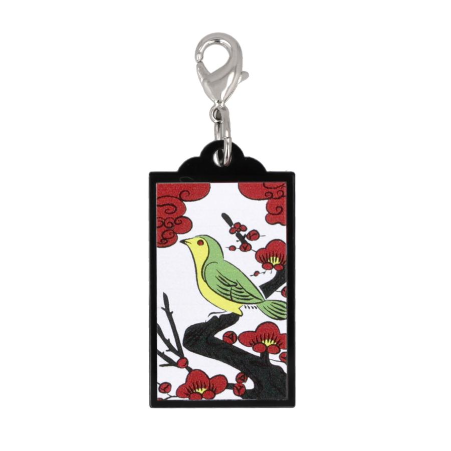 花札 アクリルチャーム 和柄 キーホルダー ストラップ 推し活グッズ