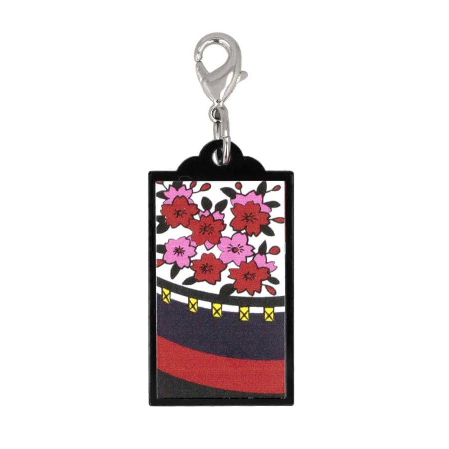 花札 アクリルチャーム 和柄 キーホルダー ストラップ 推し活グッズ