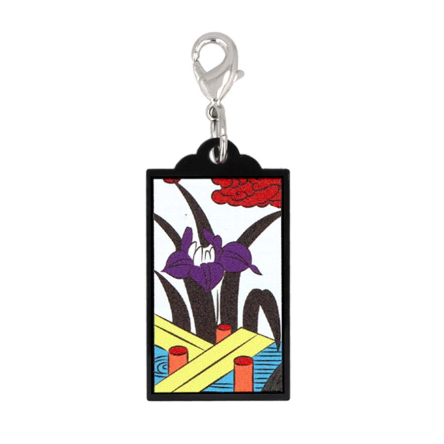 花札 アクリルチャーム 和柄 キーホルダー ストラップ 推し活グッズ