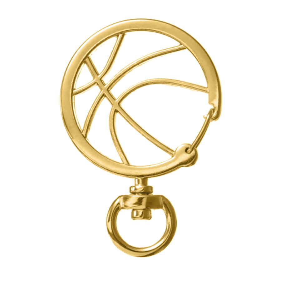 ナスカンチャーム 回転カン付き ゴールド 100個入 チャームフック