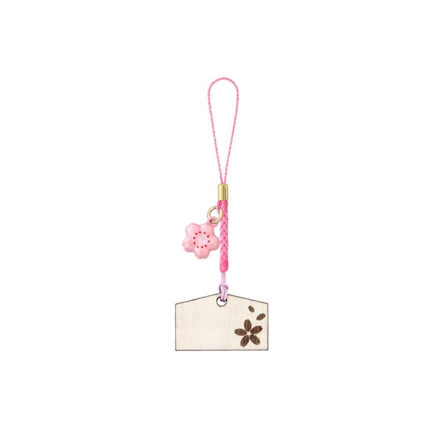 鈴 桜鈴 10個入 ストラップ付き 和雑貨 縁起物 13mm 花モチーフ 和風
