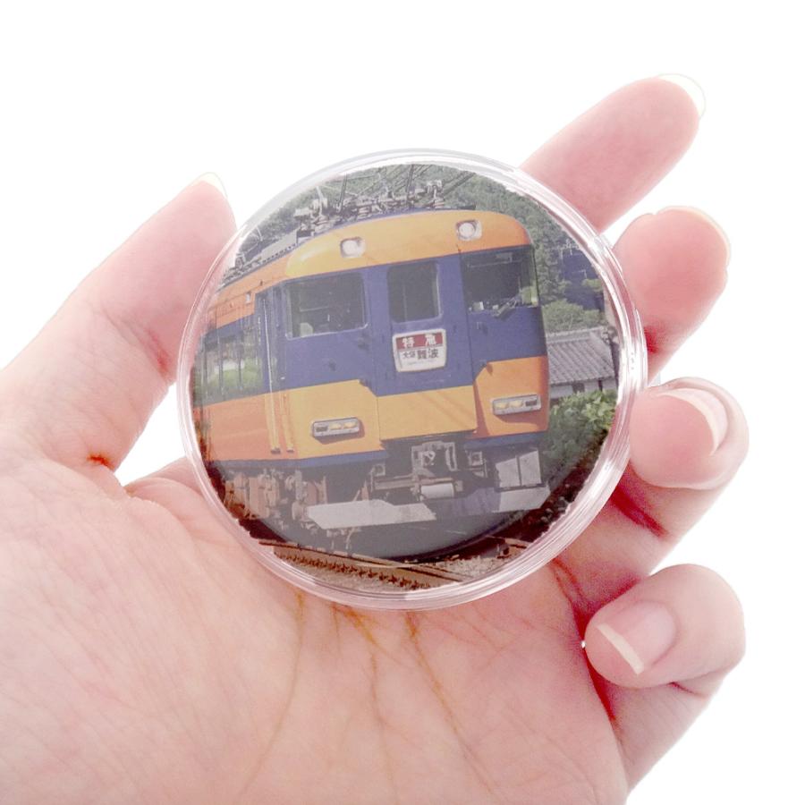 ハメパチ バッジ 丸型 54mm フォトインバッジ 100個入り オリジナル