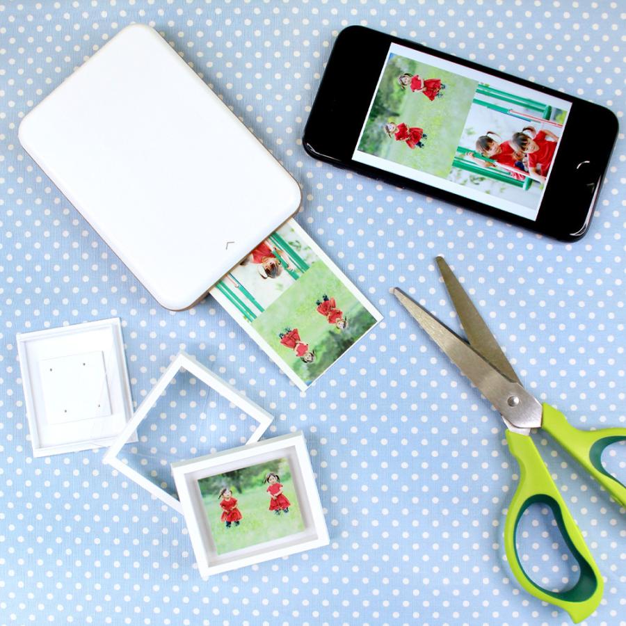 額縁マグネット 10個入 ミニ額縁 フレーム マグネット 無地 パーツ5点