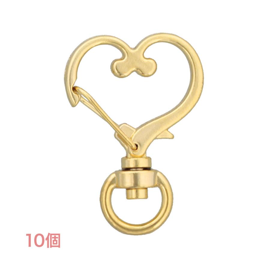 カラビナキーホルダー 10個入 チャームフック ナスカン アクセサリー