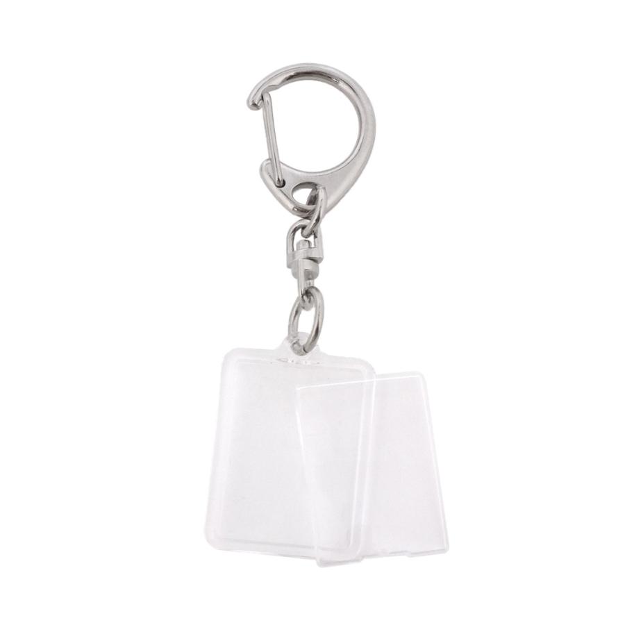 ハメパチ フォトキーホルダー 長方形 25×17mm ミニプリクラ KK25