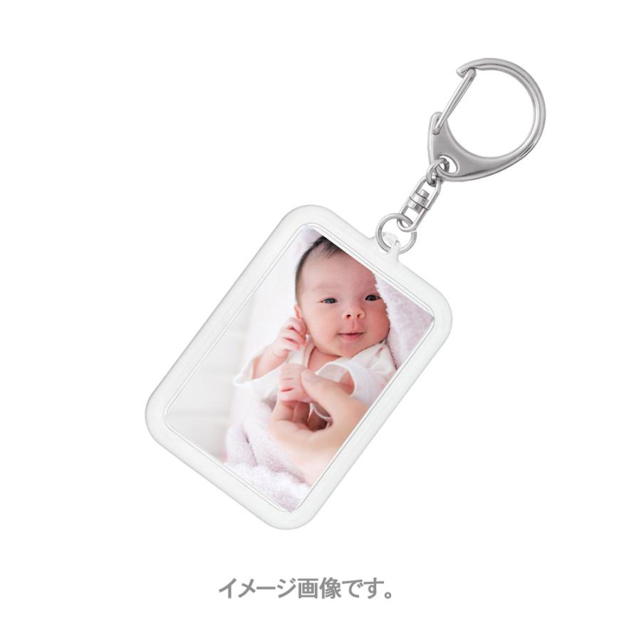フォトキーホルダー ハメパチ 長方形 内寸68×45mm キーホルダー