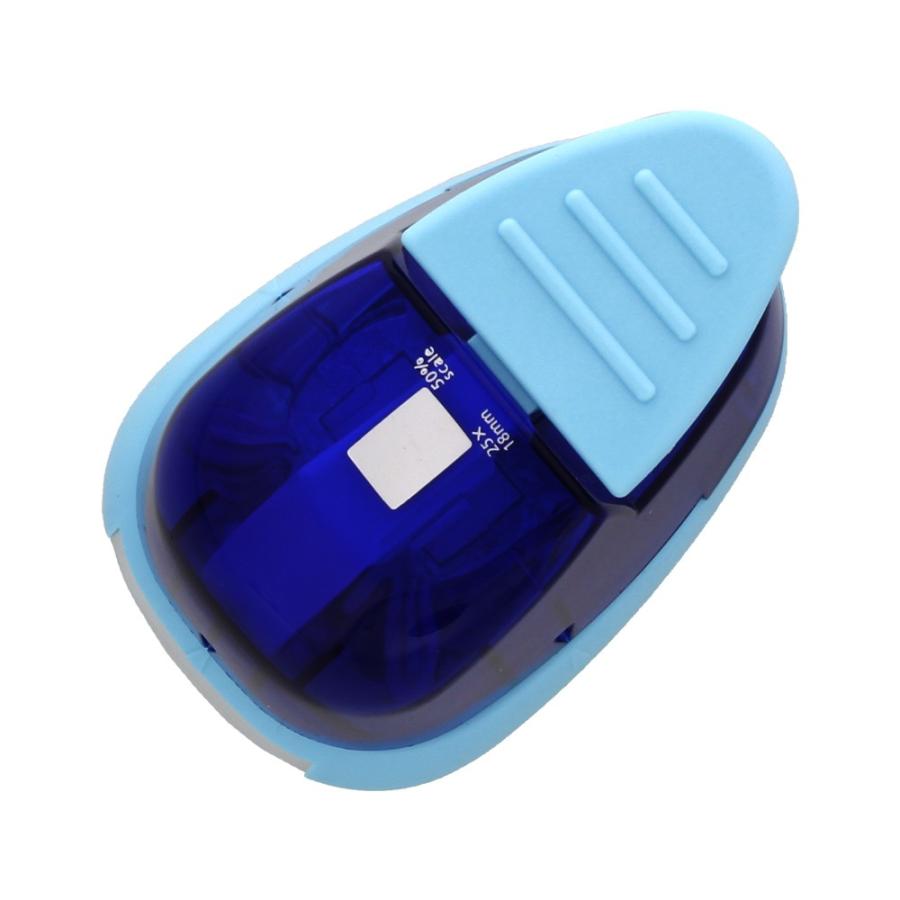 クラフトパンチ 簡易カッター 長方形 25×18mm 穴あけ 写真 K25用