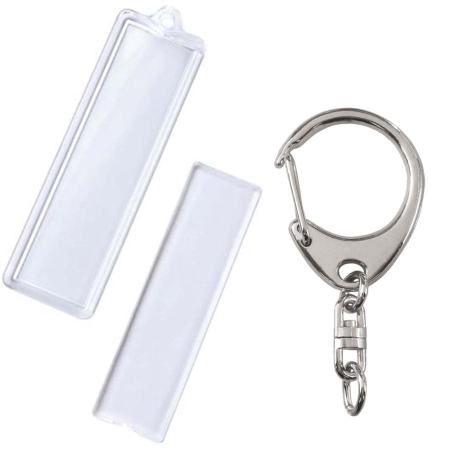 ハメパチ キーホルダー スティック フラットタイプ KSF 10個入り