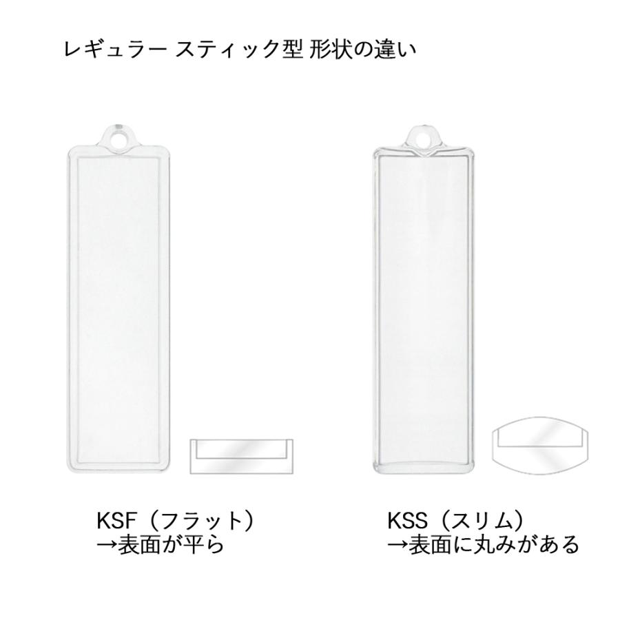 ハメパチ キーホルダー スティック フラットタイプ KSF 10個入り
