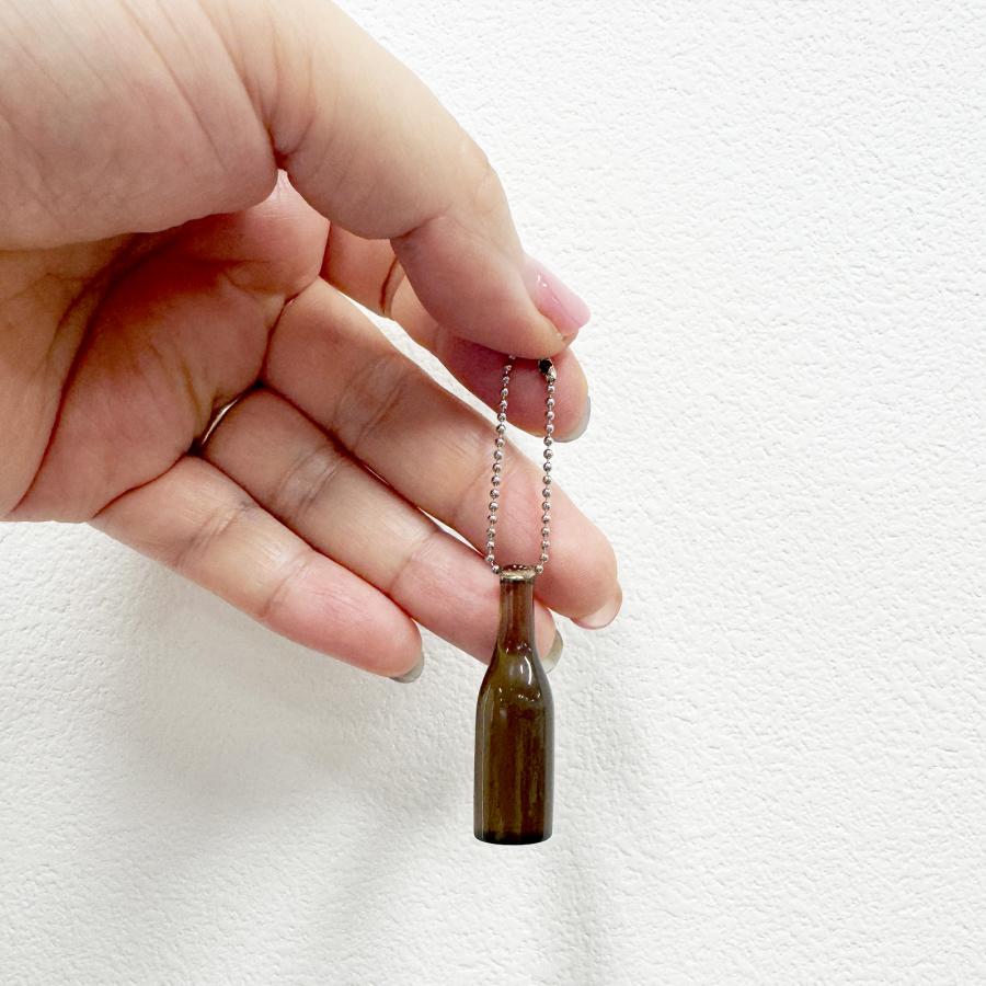 ミニチュア 瓶ビール 50個入 ボトル型チャーム ミニチュアボトル