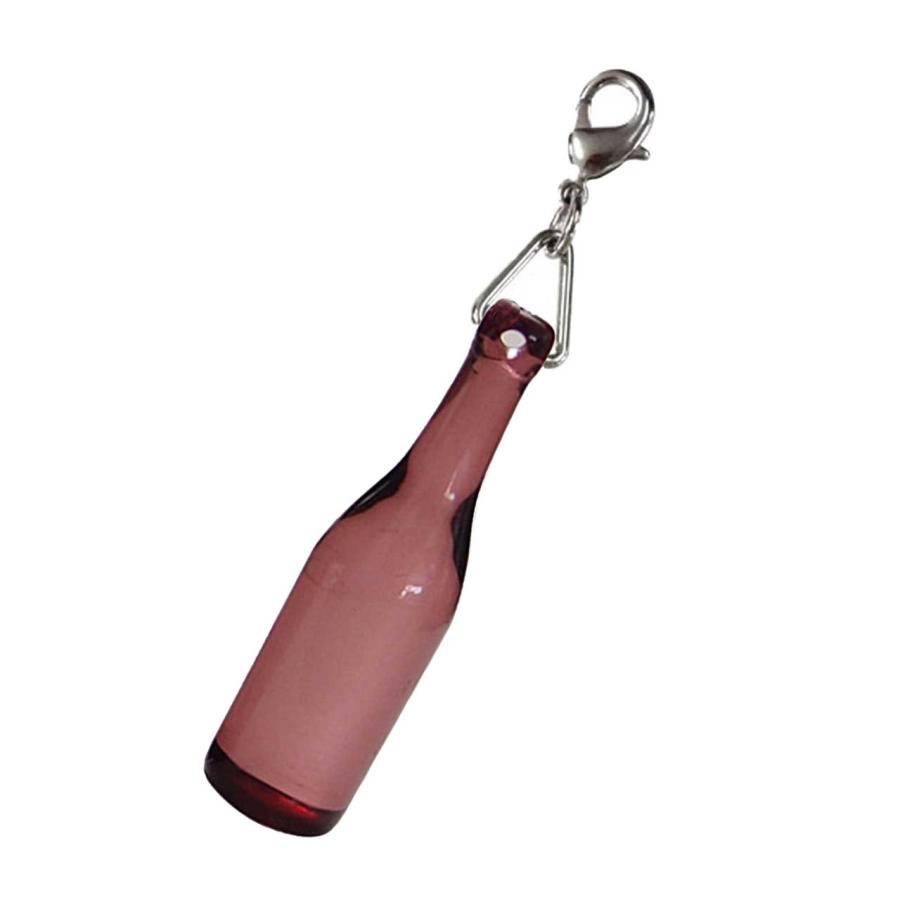 酒瓶ボトル型チャーム ミニチュアボトル ポリレジン製 10個入り