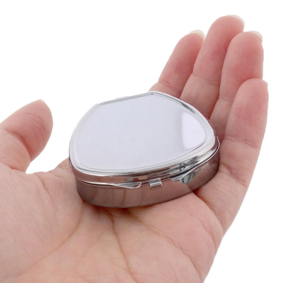 ピルケース 薬ケース サプリメントケース 貝形 貝型 シルバー 薬入れ