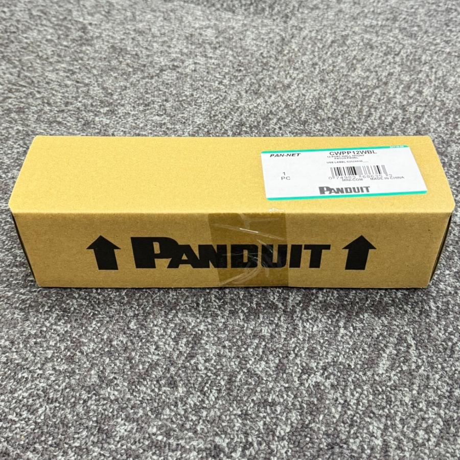 パンドウイット 12ポート用壁面取付パッチパネル枠 一体型 CWPP12WBL Amazon.co.jp: パンドウイット 12ポート用壁面取付パッチパネル