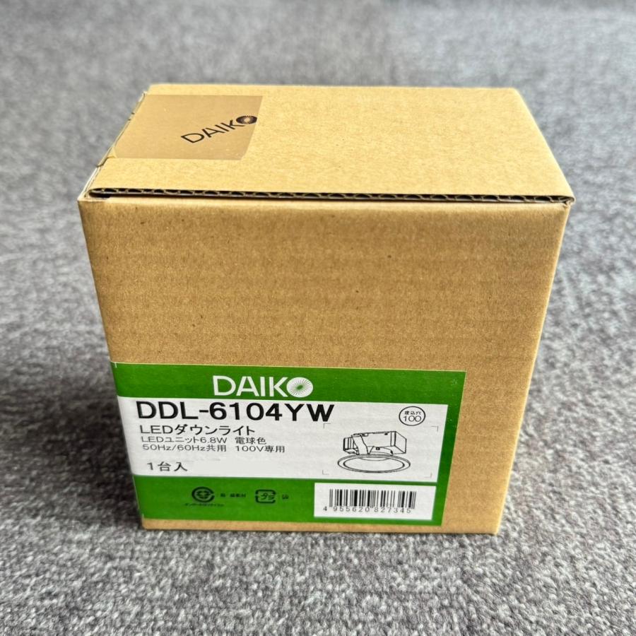 大光電機　DAIKO DDL-6104YW 100φ電球色6個売り Amazon.co.jp: 大光電機 DAIKO LEDダウンライト 軒下兼用 LED
