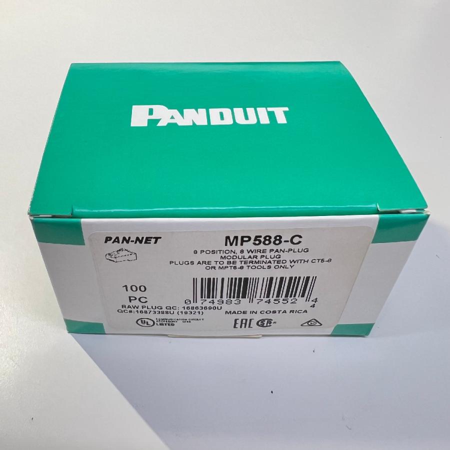 MP588-C 100個入1箱 在庫限り PANDUIT パンドウイット Cat5e UTP