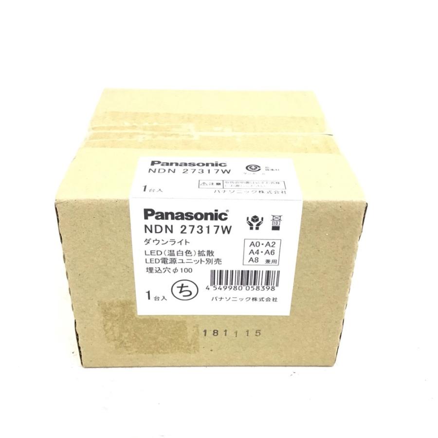 NDN27317W 在庫処分 パナソニック Panasonic 天井埋込型 LED（温白色