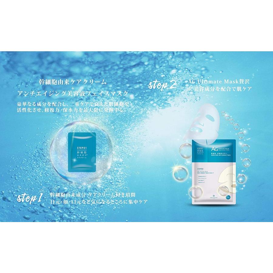 Cocochiココチ Agアルティメット 安全 オーシャンマスク5枚入 フェイシャルエッセンスマスク