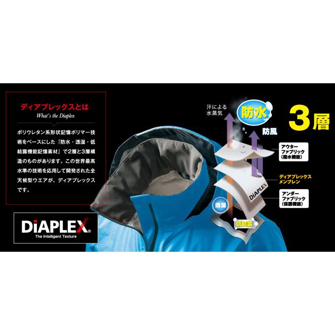 アイトス 全天候型ベーシックジャケット スチールブルー 016 5L 56314