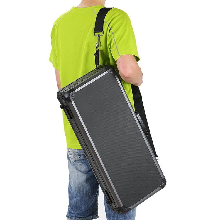 アタッシュ型ガンケース65サイズ 黒 ハードケース ブラック AG-1959Y