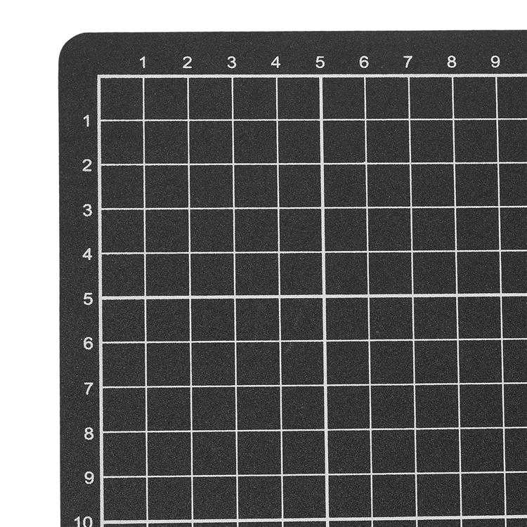 カッティングマット A1サイズ900×600×3mm グリーン緑/ブラック黒