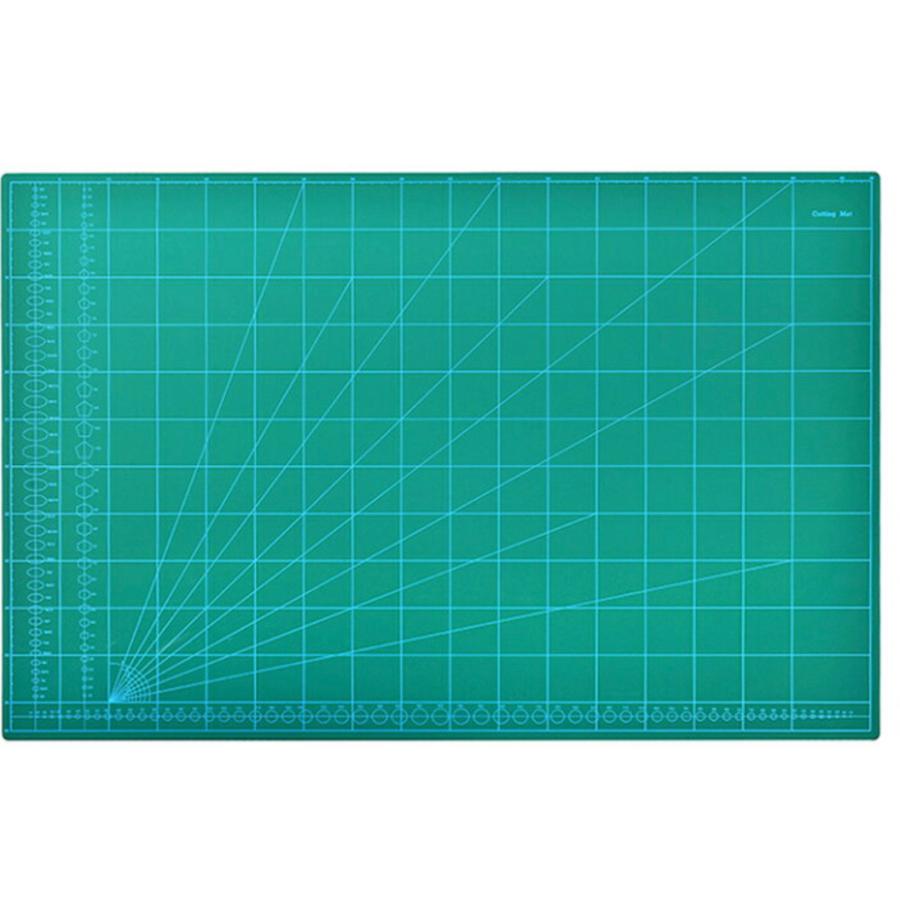 厚手カッティングマット A1サイズ 900×600×4.5mm グリーン緑/ブラック