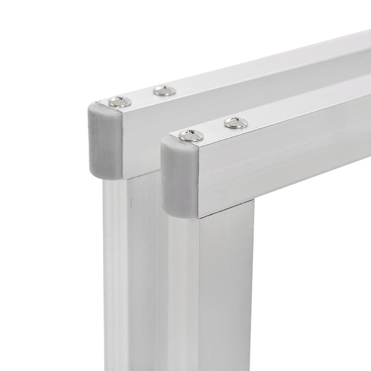 看板 転倒防止板付 A型看板 両面ホワイトボード 460×1200×45mm 【訳