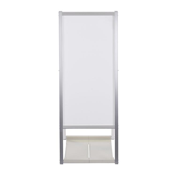 看板 転倒防止板付 A型看板 両面ホワイトボード 460×1200×45mm 【訳