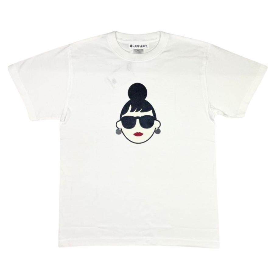 ハッピーフェイス Tシャツ レディース 半袖 レディエマ EMMAちゃん