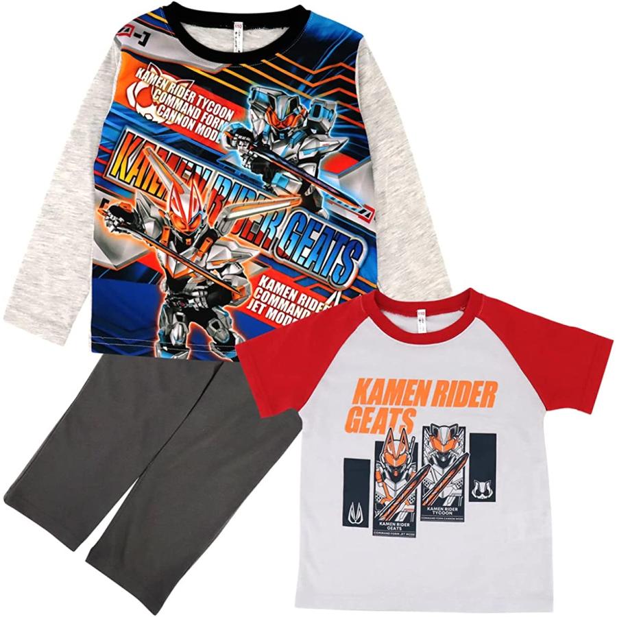 中古】 仮面ライダーギーツ 光るパジャマ 100cm 半袖 長袖 長ズボン 男の子 仮面ライダーギーツ 光るパジャマ 120
