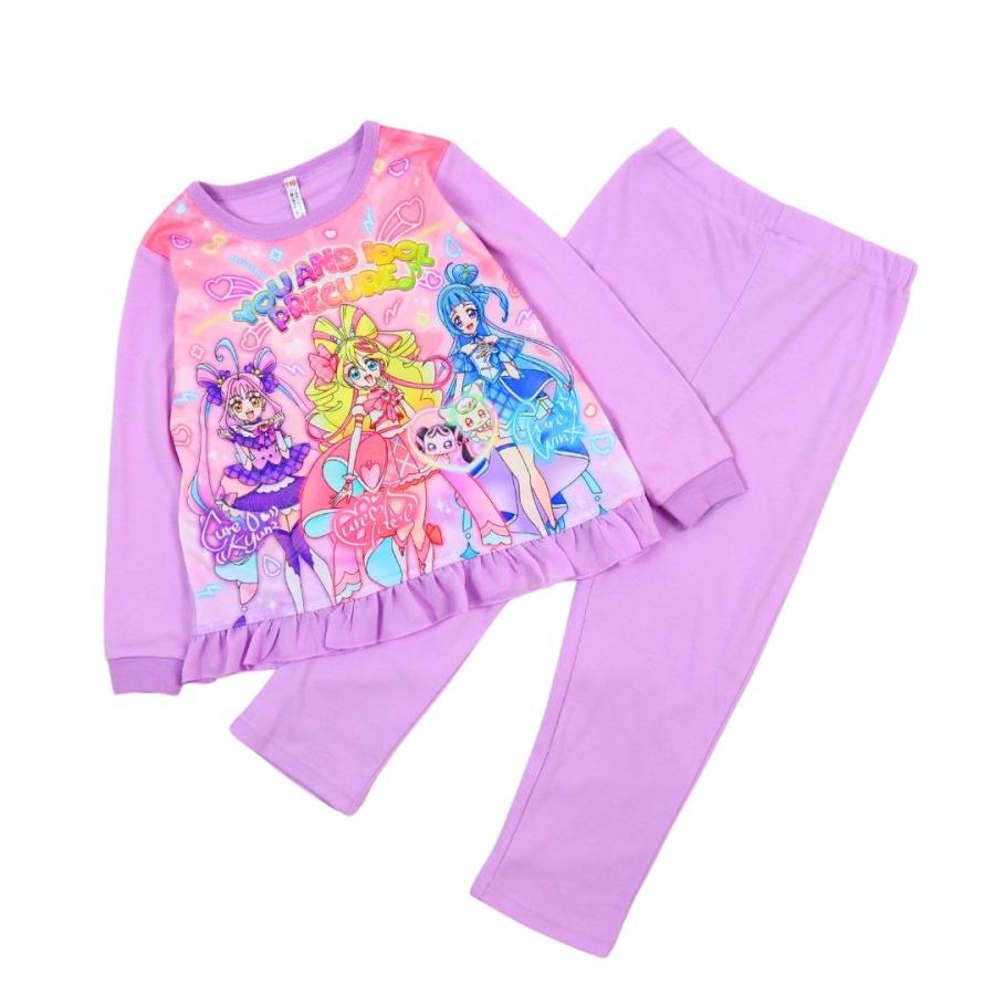 キミとアイドルプリキュア 光るパジャマ 子ども 光る 長袖 光る