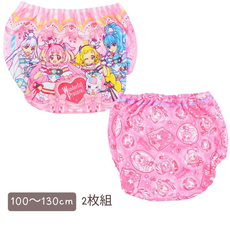 わんだふるぷりきゅあ！ ショーツ 女児 下着 綿100％ プリキュア