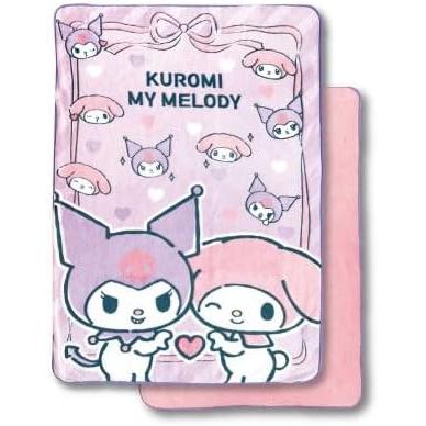 畑山商事 立体 ひざ掛け 100×140cm マイメロディ＆クロミ