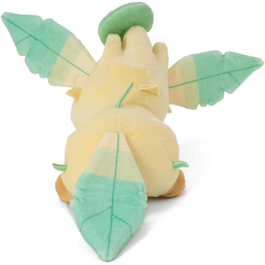 ポケモン すやすやフレンド ぬいぐるみS リーフィア 幅約36cm 