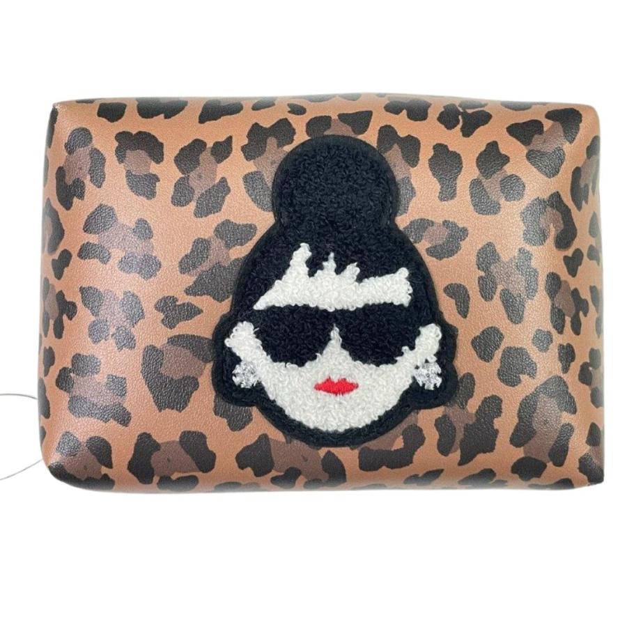 HAPPY FACE EMMAちゃんポーチ ハッピーフェイス レディエマ刺繍