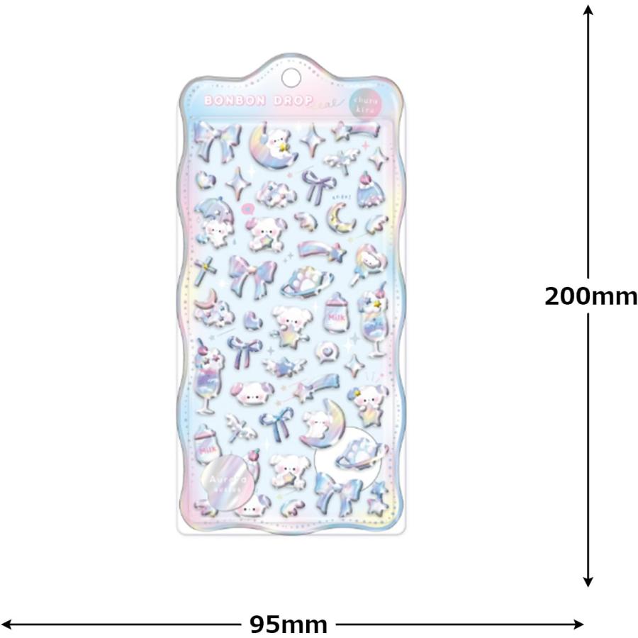 クーリア ボンボンドロップシール オーロラ わんわんボンボン 91260 Q