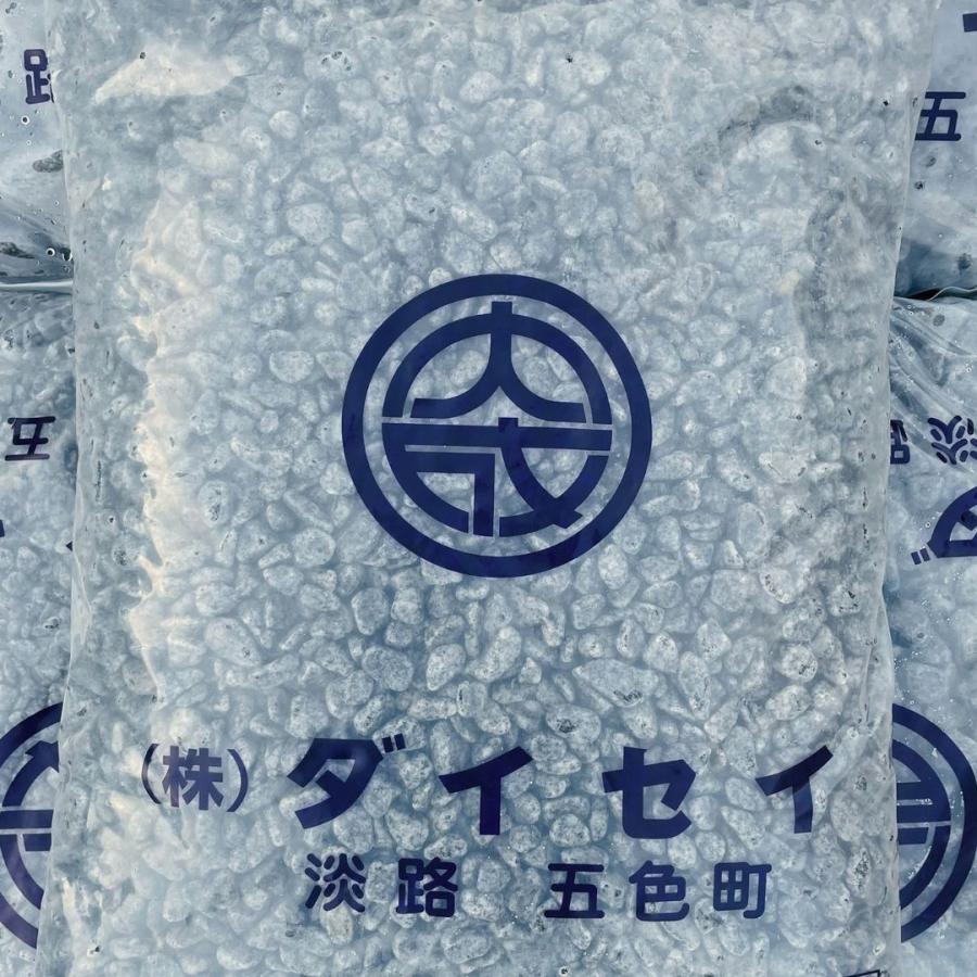 国産庵治(あじ)玉石20kg 4サイズ(10mm〜30mm)「斑 (ふ)」が