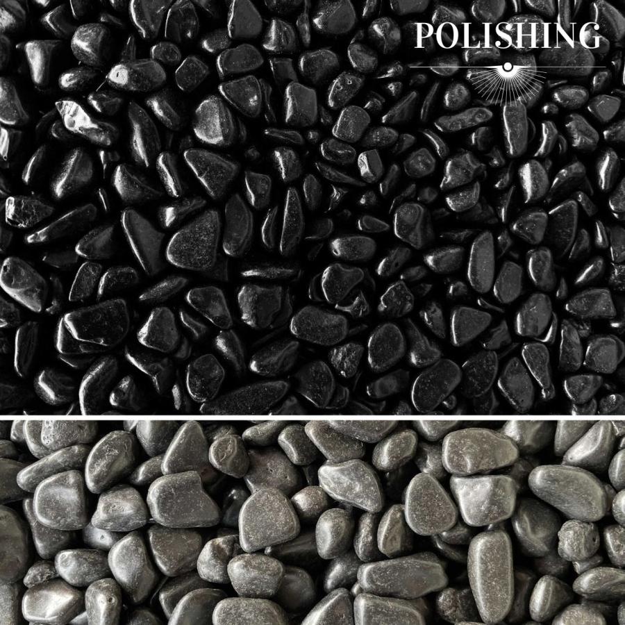 BPO黒玉砂利 磨 20kg袋 6サイズ(9mm〜50mmまで） : RIO SHOP 莉緒小舗 