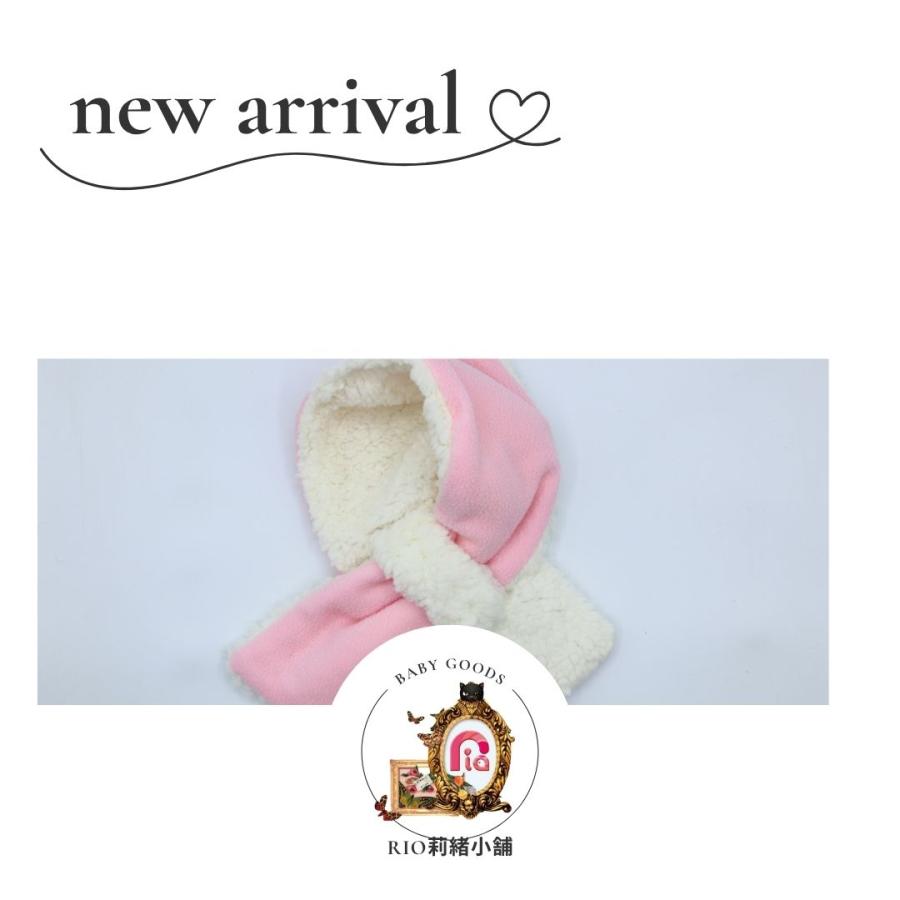 アンパンマン ベビー フリースマフラー／あったか もこもこ／通し穴