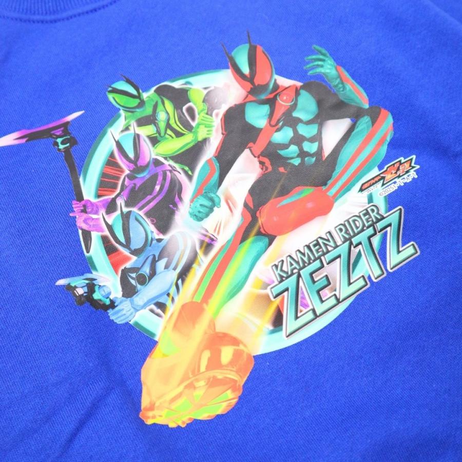 仮面ライダー ゼッツ ZEZTZ トレーナー スウェットシャツ 裏起毛