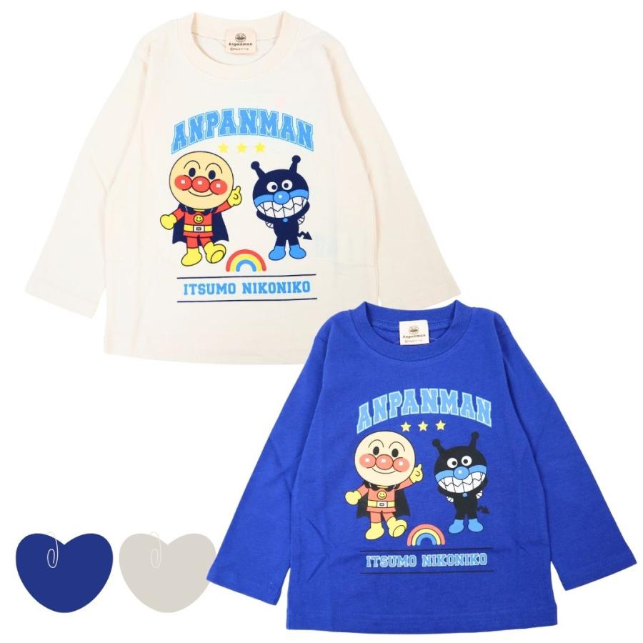 アンパンマン ばいきんまん 長袖 Tシャツ 長袖Tシャツ ロンT 子供服
