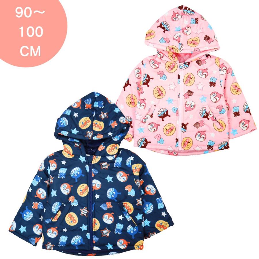 アンパンマン 総柄中綿ジャンパー 防寒 ベビー服 : RIO SHOP 莉緒小舗