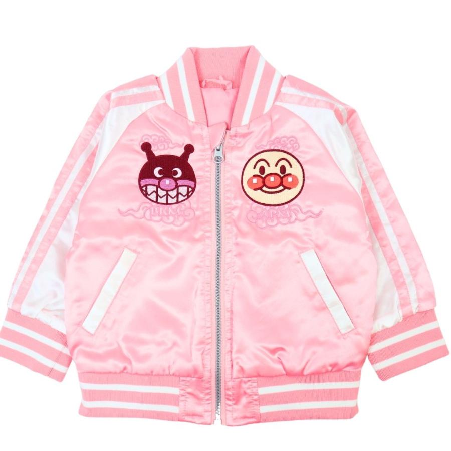 アンパンマン ジップアップスカジャン刺繍入り アウター : RIO SHOP