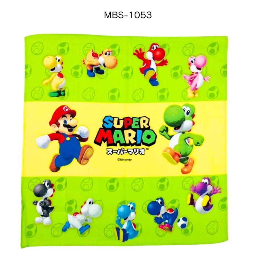 スーパーマリオ ハンカチ 30×30cm 新入園入学準備用品 : RIO SHOP 莉緒